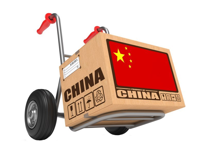 Paket nach China