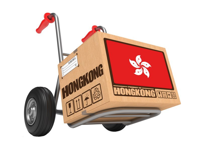 Paket nach Hongkong